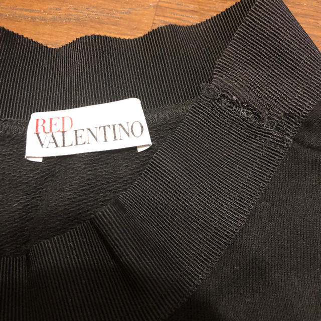 RED VALENTINO(レッドヴァレンティノ)の黒チュールレース レッドヴァレンティノ スカート レディースのスカート(ミニスカート)の商品写真