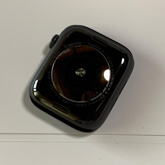 Apple Watch(アップルウォッチ)のApple watch GPS 44mm スペースグレイ series4 スマホ/家電/カメラのスマホアクセサリー(その他)の商品写真