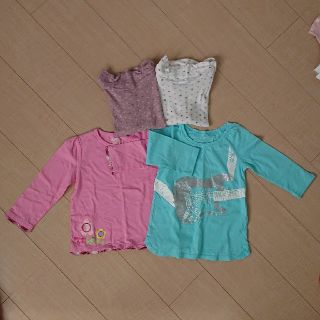 ベビーギャップ(babyGAP)のあす 様 専用ロンTまとめ売り 100cm 女の子(Tシャツ/カットソー)