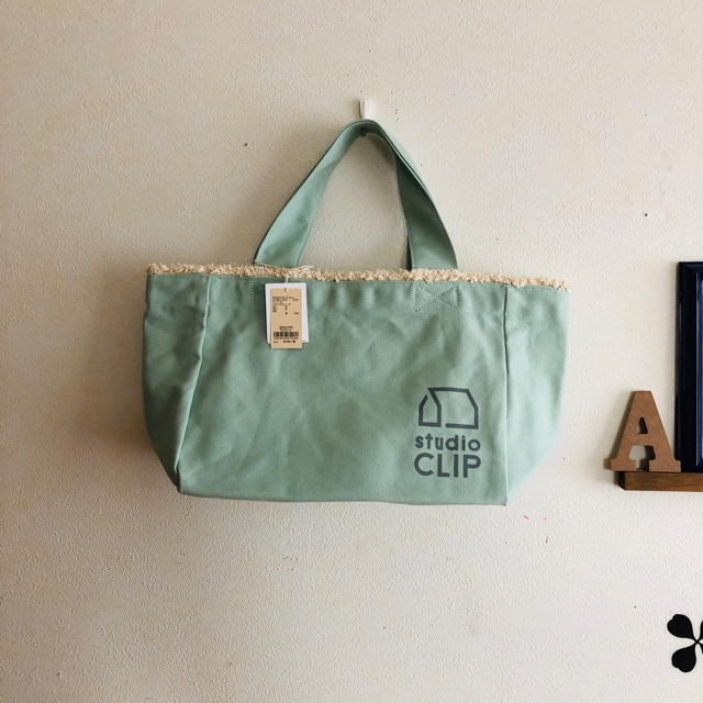 STUDIO CLIP(スタディオクリップ)のstudio  clip  キャンバストートバックM レディースのバッグ(トートバッグ)の商品写真