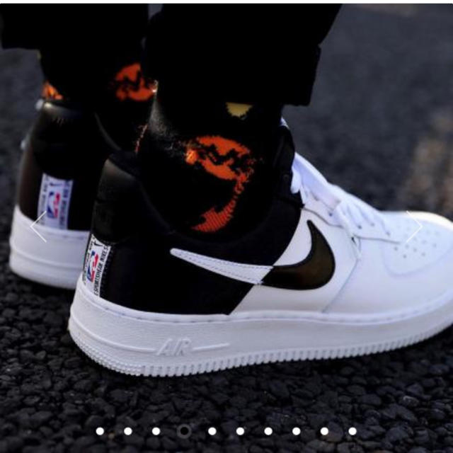 NIKE - エアフォース1 07 LV8 NBA BLACK 27㎝の通販 by supreme's shop