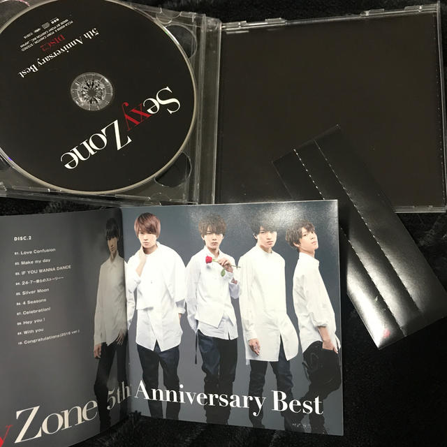 Sexy Zone(セクシー ゾーン)のSexy Zone  5th Anniversary BEST  アルバムCD エンタメ/ホビーのCD(ポップス/ロック(邦楽))の商品写真