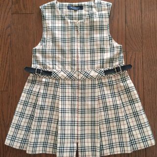 バーバリー(BURBERRY)のBURBERRY ジャンパースカート110センチ(ワンピース)