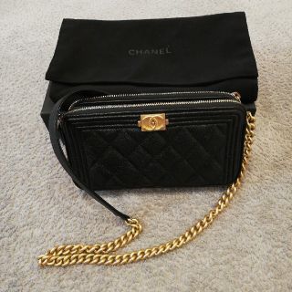 シャネル(CHANEL)のCHANEL　ボーイシャネル　チェーンウォレット(その他)