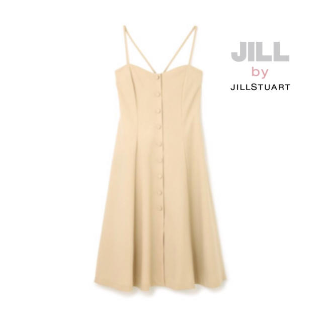 美人百花掲載♡JILL by JILLSTUART ジャンスカミディワンピース