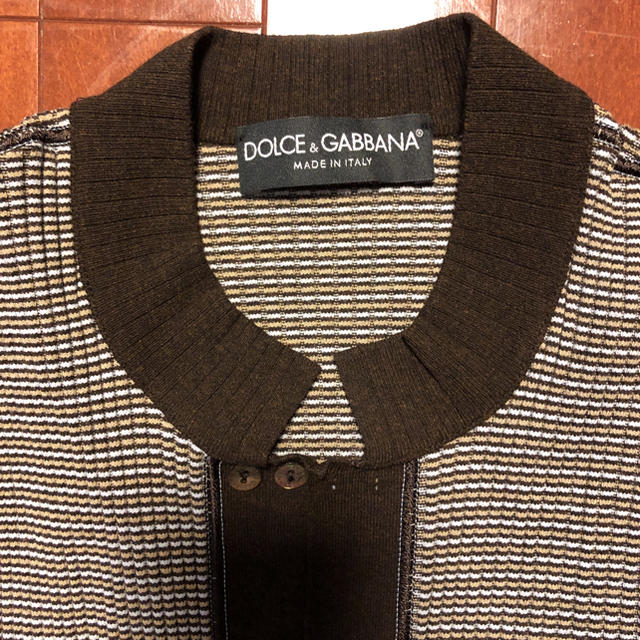 DOLCE&GABBANA(ドルチェアンドガッバーナ)のDOLCE&GABBANA 半袖ニット メンズのトップス(ニット/セーター)の商品写真