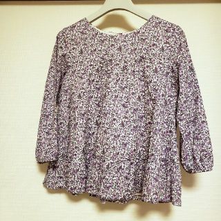 ギャップ(GAP)のGAPキッズ　小花柄ブラウス　チュニック(チュニック)