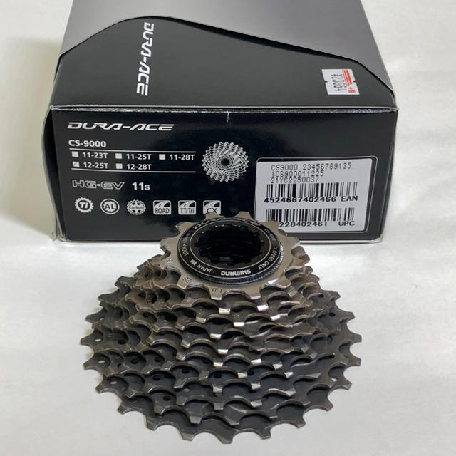 シマノ デュラエース DURA-ACE 11s スプロケット 12-25T低走行 シマノ デュラエース DURA-ACE 11s スプロケット 12-25T低走行