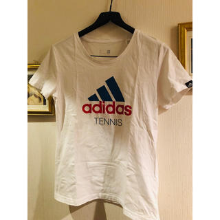 アディダス(adidas)の最終値下げ adidas tennis Tシャツ 白(Tシャツ(半袖/袖なし))