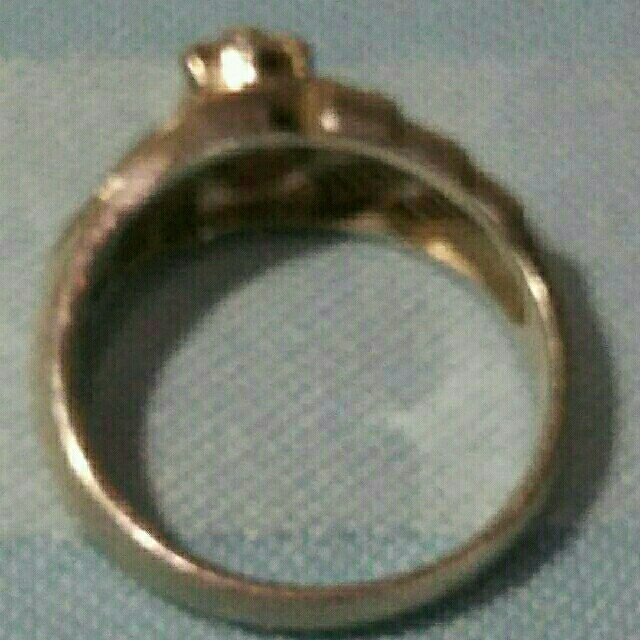 ライトピンクの控え目なリング レディースのアクセサリー(リング(指輪))の商品写真
