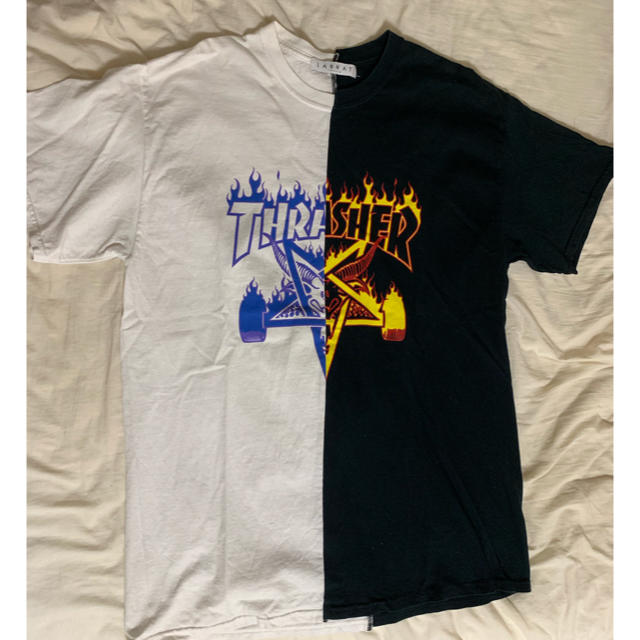 LABRAT×THRASHER 限定コラボT Tシャツ/カットソー(半袖/袖なし) LABRAT BOUTIQUE ラブラット パーカー Black