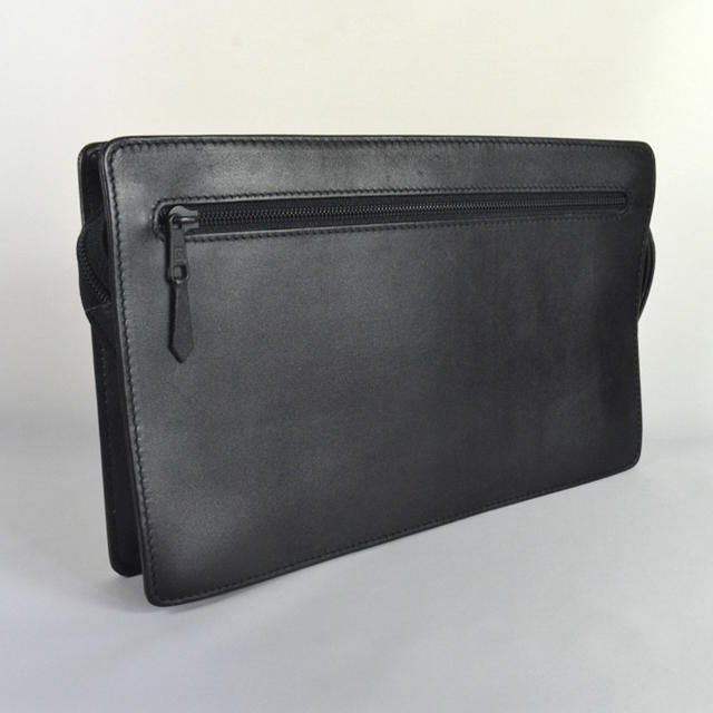 ダンヒル dunhill クラッチバッグ セカンドバッグ レザー ブラック ダンヒル dunhill クラッチバッグ セカンドバッグ レザー ブラック