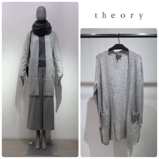 theory(セオリー)の美品♡ theory ロングカーディガン コーディガン レディースのトップス(カーディガン)の商品写真