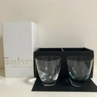 スガハラ(Sghr)のsghr スガハラ ペアグラス カスケード 8oz 箱付き(グラス/カップ)