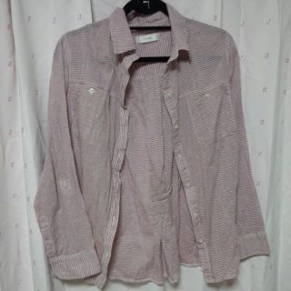 アングリッド(Ungrid)の♡Ungridｽﾄﾗｲﾌﾟshirt♡(シャツ/ブラウス(長袖/七分))