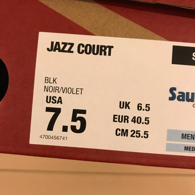 SAUCONY(サッカニー)のSAUCONY サッカニー S70477-2 JAZZ COURT BLACK メンズの靴/シューズ(スニーカー)の商品写真