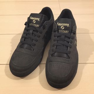 サッカニー(SAUCONY)のSAUCONY サッカニー S70477-2 JAZZ COURT BLACK(スニーカー)