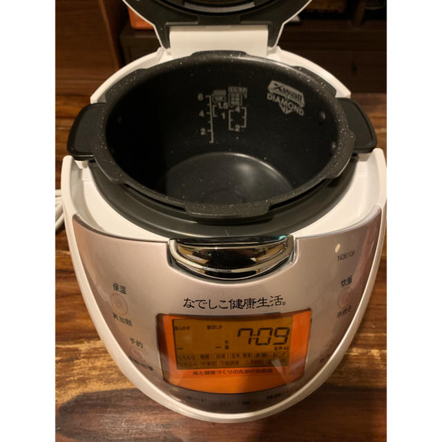 なでしこ健康生活 玄米酵素 炊飯器 2019.6購入 玄米約3kgお付けします☆