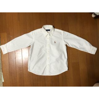 ラルフローレン(Ralph Lauren)の白シャツ  120(ブラウス)