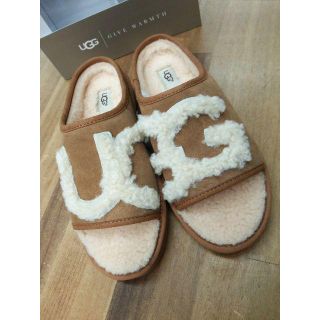 アグ(UGG)のミミ子様専用UGG SLIDE アグ スライド 茶色 US 7 24cm(サンダル)