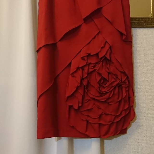美品★ グレースコンチネンタル  赤ドレス 1