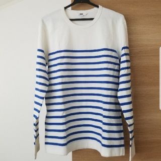 ユニクロ(UNIQLO)のSUN様 メンズ☆ボーダー カットソー(Tシャツ/カットソー(七分/長袖))