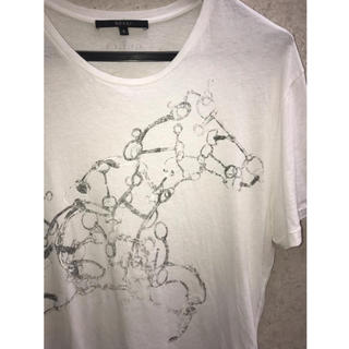 グッチ(Gucci)のGUCCI ホースデザイン Tシャツ グッチ 白 メンズS 馬柄(Tシャツ/カットソー(半袖/袖なし))