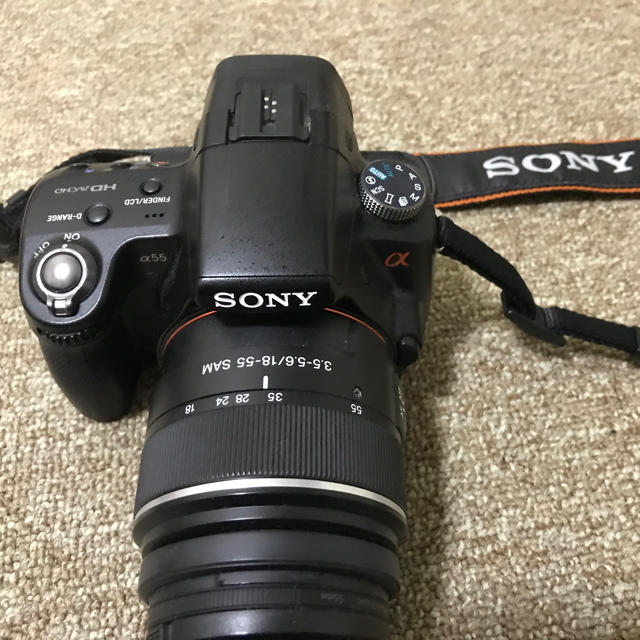 クリアー液晶SONY α55