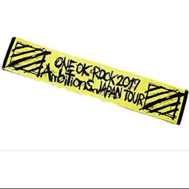 ONE OK ROCK(ワンオクロック)の【美品】ONE OK ROCK マフラータオル エンタメ/ホビーのアニメグッズ(タオル)の商品写真