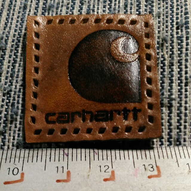 carhartt(カーハート)のカーハート･本革エンブレム メンズのパンツ(ペインターパンツ)の商品写真