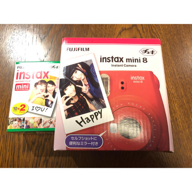 チェキ Instax Mini 8 フィルム付き フィルムカメラ Www Gruporpf Com Br