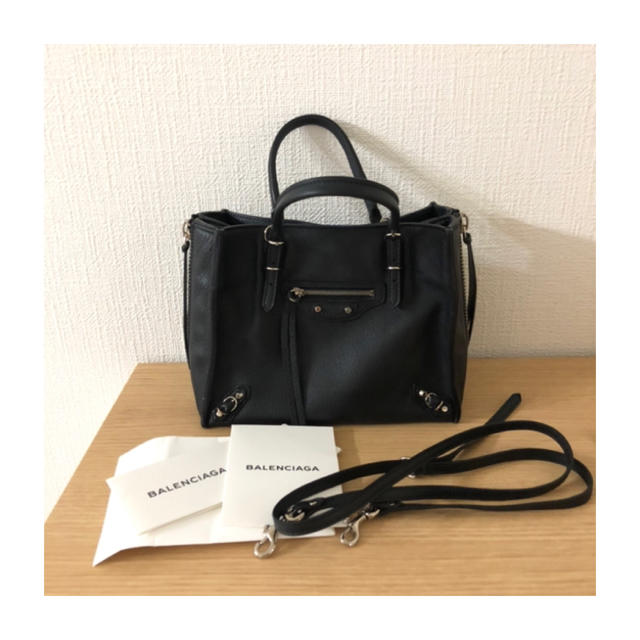 BALENCIAGA ペーパーミニ ハンドバッグ