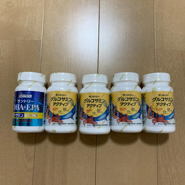 健康食品サントリーグルコサミンアクティブ　DHA&EPA セサミンEX