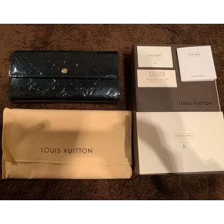 ルイヴィトン(LOUIS VUITTON)のルイヴィトン エナメル 財布 限定希少色(財布)