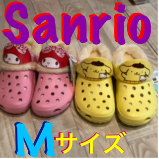 サンリオ(サンリオ)の再値下♡即購入OK SANRIO ♡ キャラ　クロックス風♡サンダル(キャラクターグッズ)