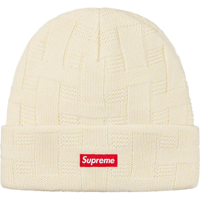 帽子Supreme Basket Weave Beanie ナチュラル フリーサイズ