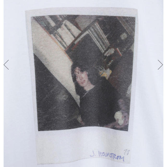 Ameri VINTAGE(アメリヴィンテージ)のPHOTO ROBERTA BAYLEY TEE メンズのトップス(Tシャツ/カットソー(半袖/袖なし))の商品写真