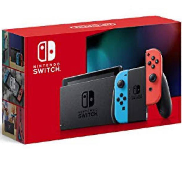 Nintendo Switch(ニンテンドースイッチ)の新品　新型　ニンテンドースイッチ　ネオン Nintendo Switch 本体  エンタメ/ホビーのゲームソフト/ゲーム機本体(家庭用ゲーム機本体)の商品写真