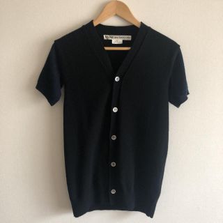 コムデギャルソン(COMME des GARCONS)の最終値下げ★コムデギャルソン☆半袖カーディガン(カーディガン)