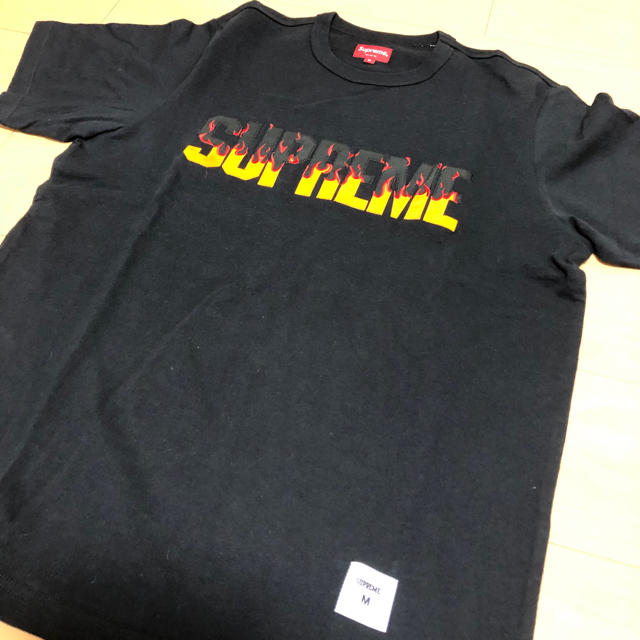 新品未使用 Supreme 2019FW Flame S/S Top Tee M 1