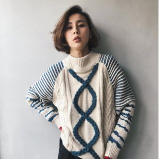 アメリヴィンテージ(Ameri VINTAGE)のAmeri VINTAGE♡ケーブルニット　美品(ニット/セーター)