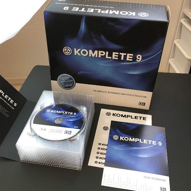 NATIVE INSTRUMENTS KOMPLETE 9 パッケージ版 楽器のDTM/DAW(ソフトウェア音源)の商品写真