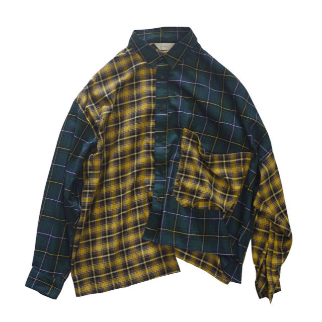 Jieda(ジエダ)のJieDa ASMMETRY L/S SHIRT アシンメトリー長袖シャツ メンズのトップス(シャツ)の商品写真