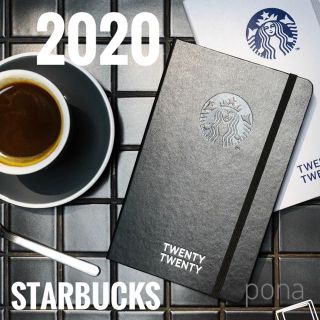 スターバックスコーヒー(Starbucks Coffee)の海外スタバ&モレスキン♡2020手帳/プランナー(黒/ブラック)シンガポール限定(カレンダー/スケジュール)