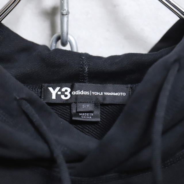 Y-3 STACKED LOGO HOODIE パーカー ブラック