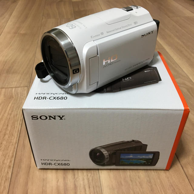 SONY(ソニー)のSONY ビデオカメラ HDR-CX680 スマホ/家電/カメラのカメラ(ビデオカメラ)の商品写真