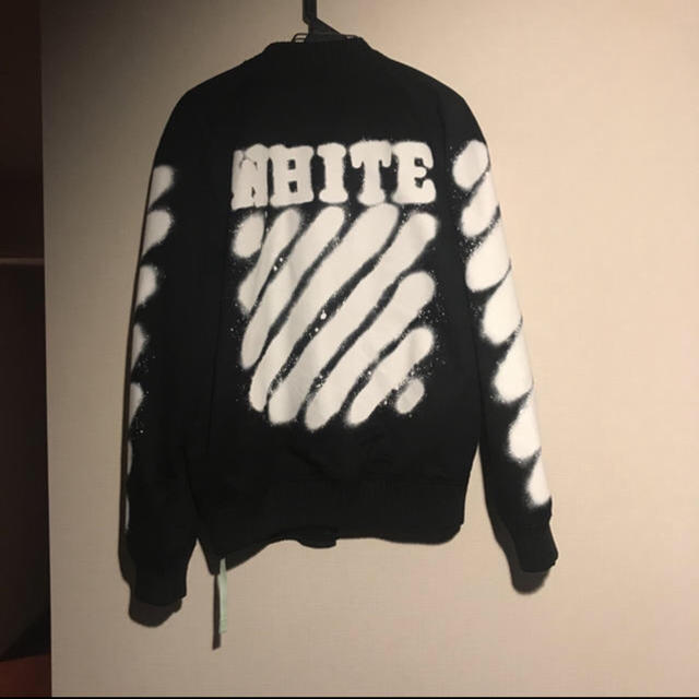 OFF-WHITE(オフホワイト)のoffwhite  正規品 Signature Stadium Jacket  メンズのジャケット/アウター(スタジャン)の商品写真