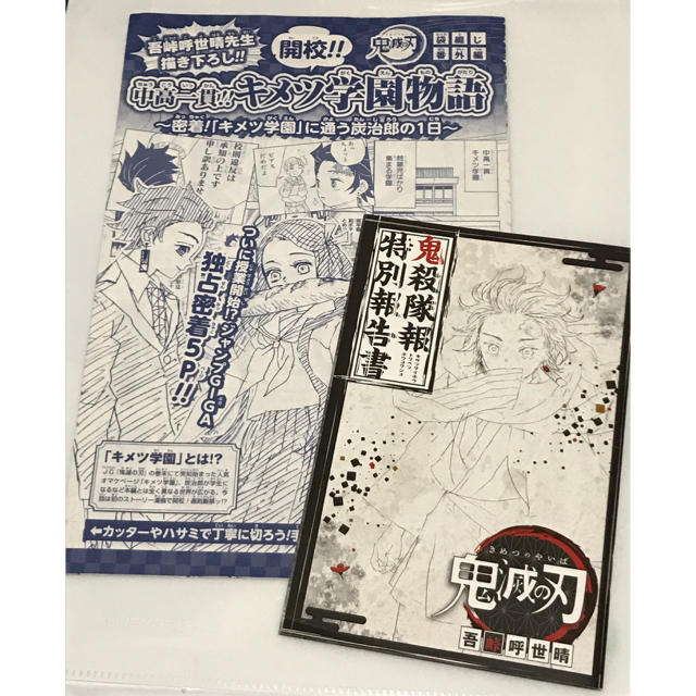 鬼滅の刃 鬼殺隊報特別報告書 中高一貫 キメツ学園物語 の通販 By ささみッコ S Shop ラクマ