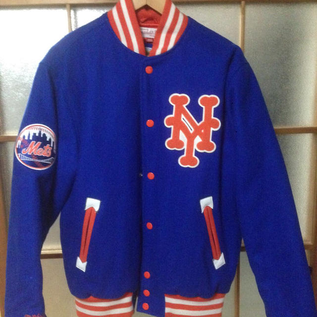 MITCHELL & NESS - ネッツ スタジャンの通販 by yuya's shop