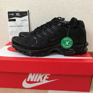 ナイキ(NIKE)のAIR MAX PLUS TRIPLE BLACK (スニーカー)